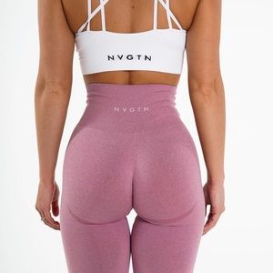 COPY - COPY - Pastel Pink Contour Leggings